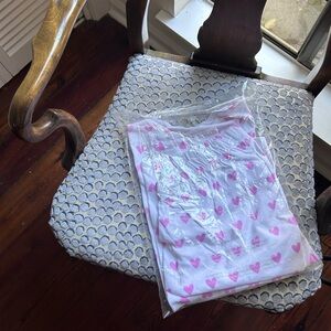 Pink Heart Women's Pajama Set